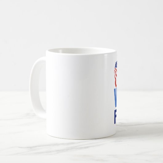 Warnock für Senat Kaffeetasse (Vorderseite Links)