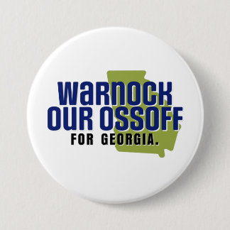 Warnock Our Ossoff Button