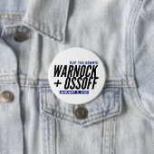 Warnock Our Ossoff Button (Beispiel)