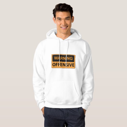 Warnoffensive Hoodie (Vorne ganz)