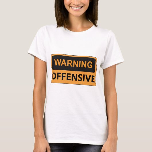 Warnoffensive T-Shirt (Vorderseite)