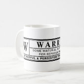 Warnschild Kaffeetasse (Vorderseite Links)