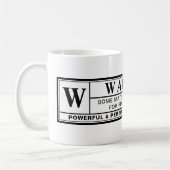 Warnschild Kaffeetasse (Links)
