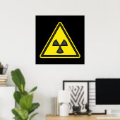Warnschild Poster (Heimbüro)
