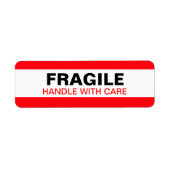 Warnschild rot (Vorne)