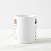 Warnschild Spaß Funny Kaffeetasse (Mittel)