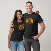 Warnschild Vegan kaputt T-Shirt (Unisex)