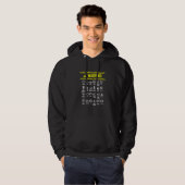 Warnschilder 101 Auto Mechanic Driver Hoodie (Vorne ganz)