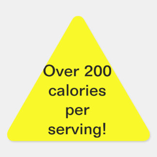 Warnschilder für "Unberührbare" Dreieckiger Aufkleber