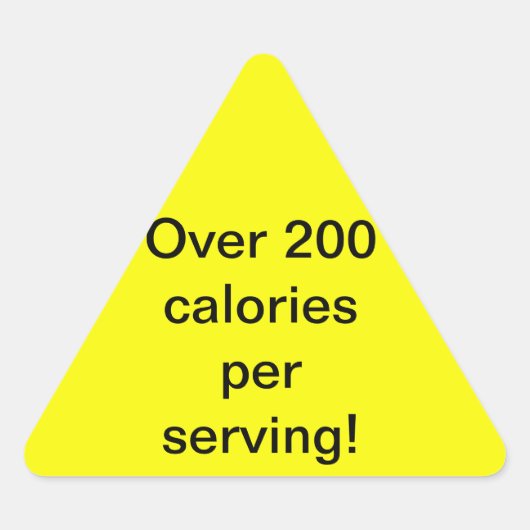 Warnschilder für "Unberührbare" Dreieckiger Aufkleber (Vorderseite)