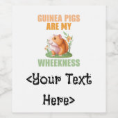 Warnschilder Weinetikett (Einzelnes Label)