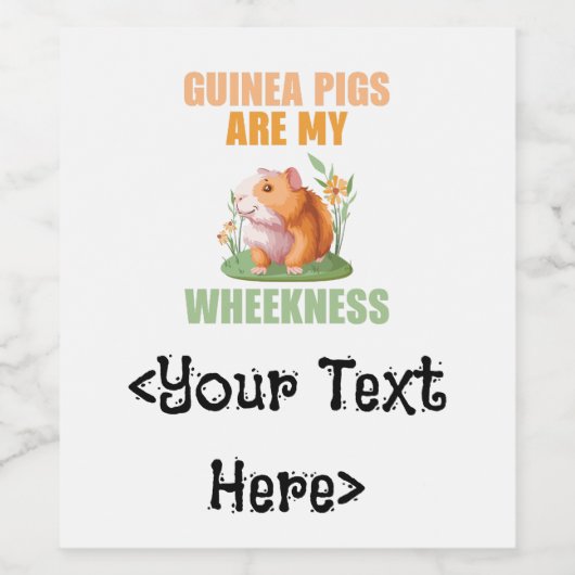 Warnschilder Weinetikett (Einzelnes Label)