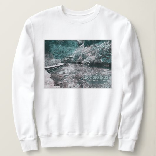 WARNSPRINGS ARKANSAS WATERCOLOR - ARKANSAS US SWEATSHIRT (Design vorne)