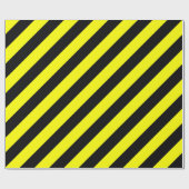 Warnstreifen Geschenkpapier (Flach)
