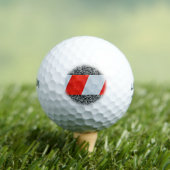 Warnstreifen über Granit Golfball (Insitu T-Shirt)