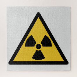 Warnsymbol (Radioaktive Gefahr) Puzzle