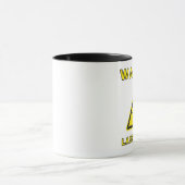 Warnsymbol-Tasse Lasers Tasse (Zentrum)