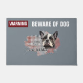 Warnung - 24 Zoll x 36 Zoll Fußmatte (Vorderseite)