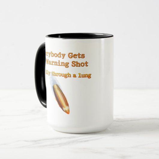 Warnung - 2. Änderung Tasse (Vorderseite Links)