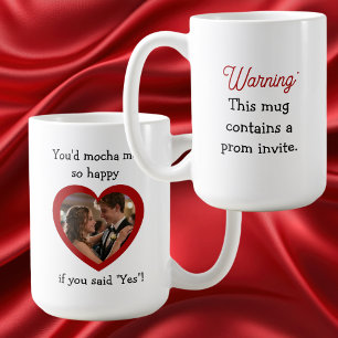 Warnung Abschlussball-Einladung    Abschlussball-F Kaffeetasse