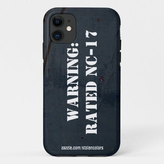 Warnung: Als NC-17 bewertete Iphone 5 Hülle (Rückseite)