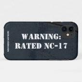 Warnung: Als NC-17 bewertete Iphone 5 Hülle (Rückseite (Horizontal))