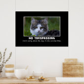 Warnung an alle Vorgesetzten und Anwälte [XL] Poster (Küche)