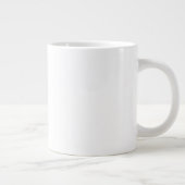 Warnung an Ärzteschule hart am Arbeitsplatz Jumbo-Tasse (Rechts)
