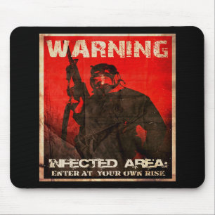 Warnung: Angesteckter Bereich Mousepad