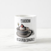 Warnung! Auf Geistesferien (Kaffeetasse Kaffeetasse (Mittel)