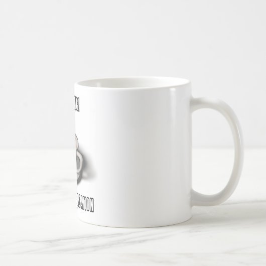 Warnung! Auf Geistesferien (Kaffeetasse Kaffeetasse (Rechts)