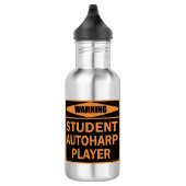 Warnung! AutoHarp Player für Studenten! Edelstahlflasche (Rechts)