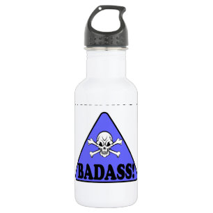 Warnung!Badass Trinkflasche