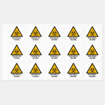 Warnung bei biologischer Gefährdung, Symbol für Bi