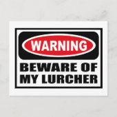 Warnung BEWERTUNG MEINER KAUFKARTE Postkarte (Vorderseite)