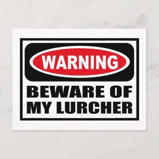 Warnung BEWERTUNG MEINER KAUFKARTE Postkarte (Vorderseite)