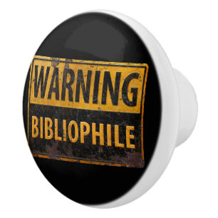 WARNUNG BIBLIOPHILE - Metallgefährdung Vorsicht be Keramikknauf