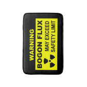 Warnung: Bogon Flux Badematte (Vorderseite Vertikal)