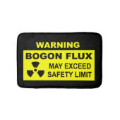 Warnung: Bogon Flux Badematte (Vorderseite)