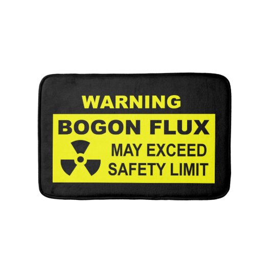 Warnung: Bogon Flux Badematte (Vorderseite)