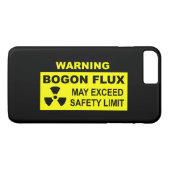 Warnung: Bogon Flux Case-Mate iPhone Hülle (Rückseite (Horizontal))