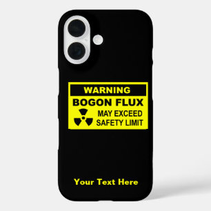 Warnung: Bogon Flux iPhone 16 Hülle