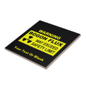 Warnung Bogon Flux Fliese (Seite)