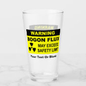 Warnung: Bogon Flux Glas (Vorderseite)