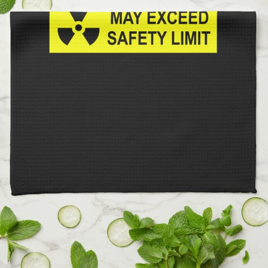 Warnung: Bogon Flux Handtuch (Gefaltet)