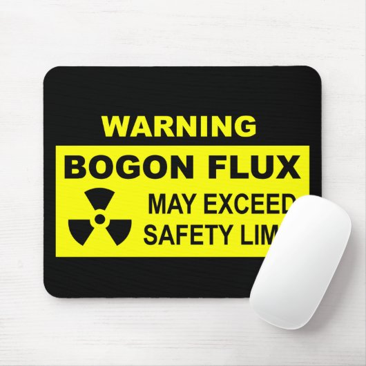 Warnung: Bogon Flux Mousepad (Mit Mouse)