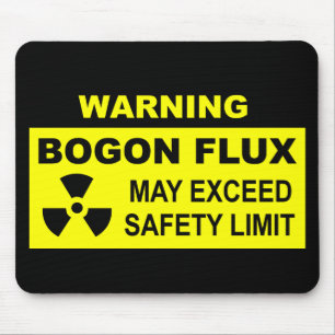 Warnung: Bogon Flux Mousepad
