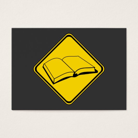 Warnung: Bücher stehen vor! (Vorderseite)