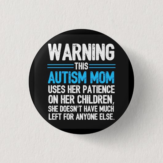 Warnung Button (Vorderseite)