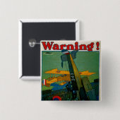 Warnung! Button (Vorne & Hinten)